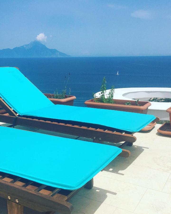 Villa Ulyana Kriaritsi - Athos Sea View & Spa Exteriér fotografie
