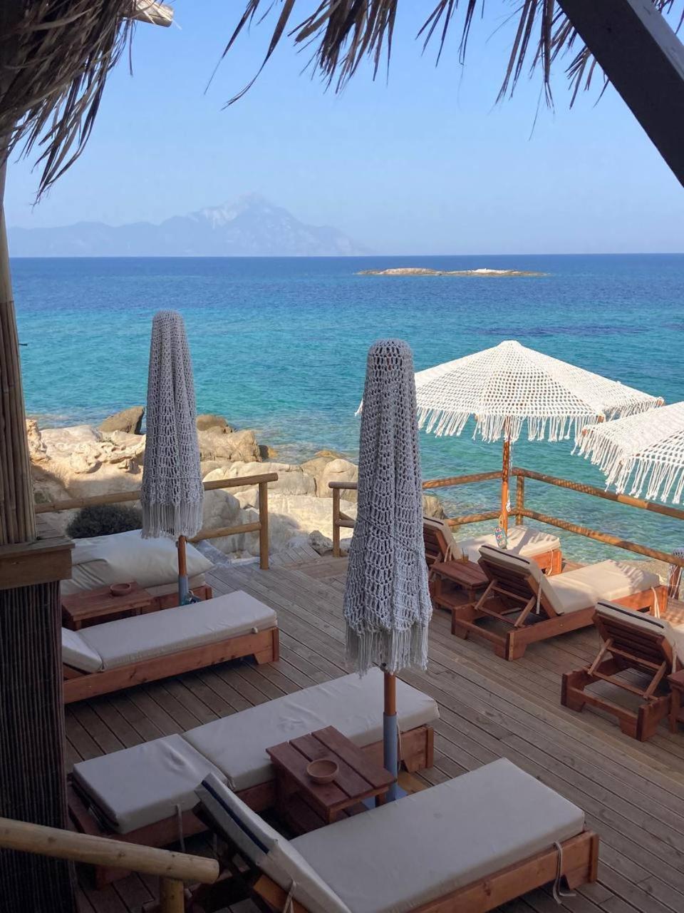 Villa Ulyana Kriaritsi - Athos Sea View & Spa Exteriér fotografie