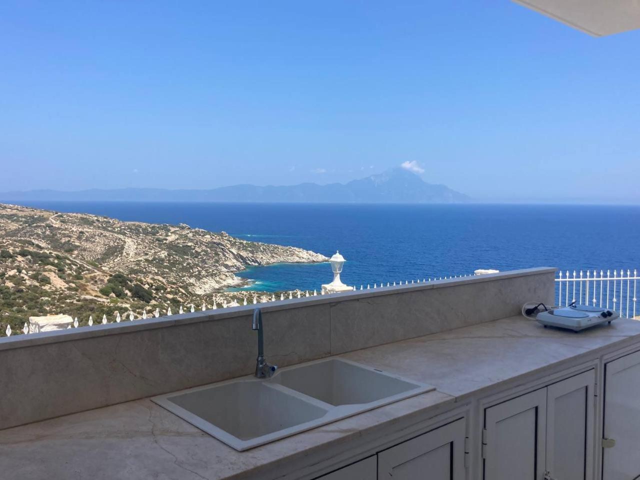 Villa Ulyana Kriaritsi - Athos Sea View & Spa Exteriér fotografie